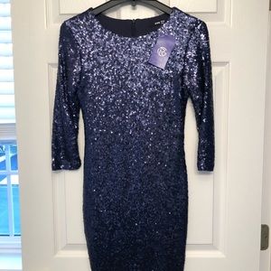 Women’s sequin party dress, size XS, NWT